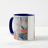 Mug Fête des Alliés, mai 1917 par Childe Hassam, Art V (Devant gauche)