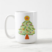 Mug Fête des arbres de Noël Whimsical Folk (Gauche)