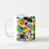 Mug Fête des Candies Éffrayantes d'Halloween (Gauche)