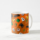 Mug Fête des Candies Éffrayantes d'Halloween (Devant droit)