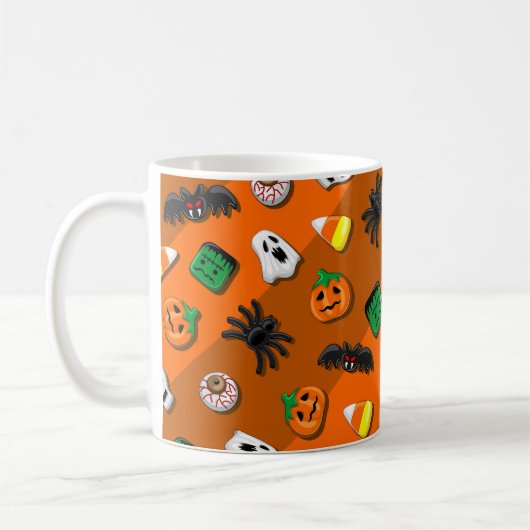 Mug Fête des Candies Éffrayantes d'Halloween (Gauche)
