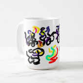 Mug Fête des chats noirs (Devant gauche)