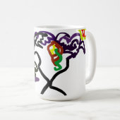 Mug fête des corbeaux noirs (Devant droit)