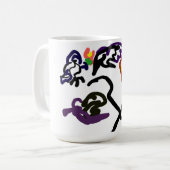Mug fête des corbeaux noirs (Devant gauche)