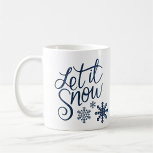 Mug Fête des fêtes de neige "Let it snow"