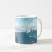 Mug Fête des Fêtes de Noël Pins d'hiver (Devant droit)