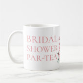Mug Fête des mariées Mariage florale ParTea Favoriser (Gauche)
