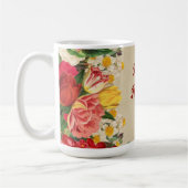 Mug Fête des mères 2024 avec Bright Floral (Gauche)
