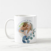 Mug Fête des mères 2 Photo Eucalyptus Feuille cadre ph (Gauche)