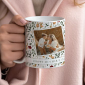 Mug Fête des Mères à la mode pour le scrapbook floral