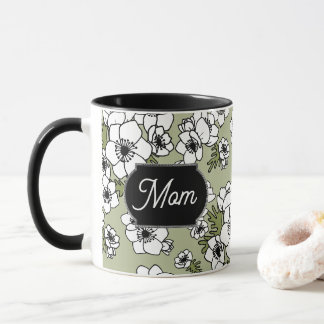 Mug Fête des Mères Anémonique Floral
