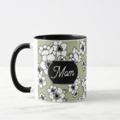 Mug Fête des Mères Anémonique Floral (Gauche)