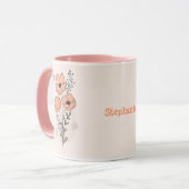 Mug Fête des mères Anniversaire Meilleure maman jamais (Devant gauche)