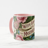 Mug Fête des mères avec amour (Devant gauche)