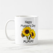 Mug Fête des mères Bouquet de tournesol maman (Gauche)