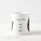 Mug Fête des mères Cadeau de trois enfants (Centre)