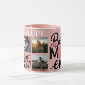 Mug Fête des mères Cadeaux photo Collage (Centre)