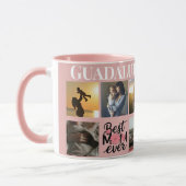 Mug Fête des mères Cadeaux photo Collage (Gauche)