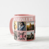 Mug Fête des mères Cadeaux photo Collage (Devant gauche)