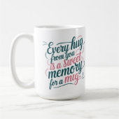 Mug Fête des Mères Chaque câlin est une mémoire douce (Gauche)