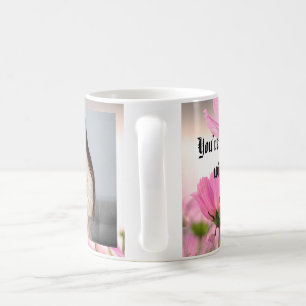 Mug Fête des Mères Collage de trois photos florales