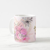 Mug Fête des mères de la meilleure maman du monde (Devant gauche)