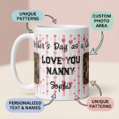 Mug Fête des mères de la première grand-mère : Aimez v