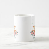 Mug Fête des mères de maman et de bébé cerf (Centre)