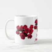 Mug Fête des mères de Red Roses (Gauche)