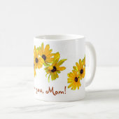 Mug Fête des mères de Susans aux yeux noirs (Devant droit)