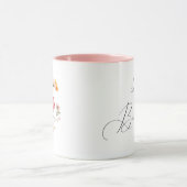 Mug Fête des mères du Fleur sauvage de prairie aquarel (Centre)