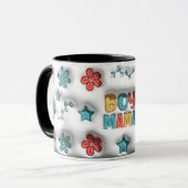 Mug Fête des Mères "Effet 3D" (Devant gauche)