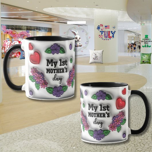 Mug Fête des mères "Effet 3D"