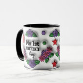 Mug Fête des mères "Effet 3D" (Devant gauche)