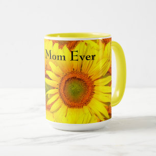 Mug Fête des mères Fleurs de soleil