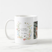 Mug Fête des mères fleurs sauvages | 3 Collage photo (Gauche)