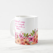 Mug Fête des mères florales (Devant gauche)