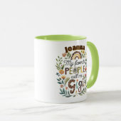 Mug Fête des mères GIGI personnalisées Anniversaire No (Devant droit)