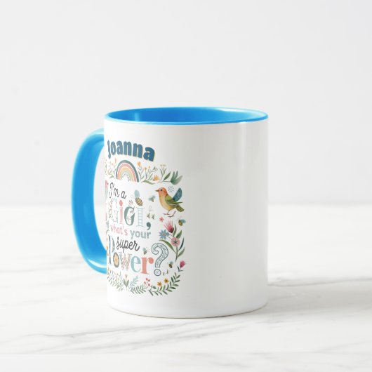 Mug Fête des mères GIGI personnalisées Anniversaire No (Devant gauche)