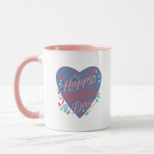 Mug fête des mères heureuse