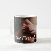 Mug fête des mères joyeuses, photo de vacances (Devant gauche)