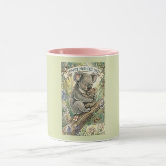 Mug Fête des Mères Koala avec Joey (Centre)