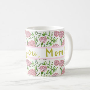 Mug Fête des mères, La vie dans l'amour Personnalisez 