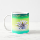 Mug Fête des mères Lys d'eau blanche (Gauche)