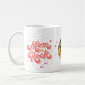 Mug Fête des mères Maman Typographie Photo (Gauche)