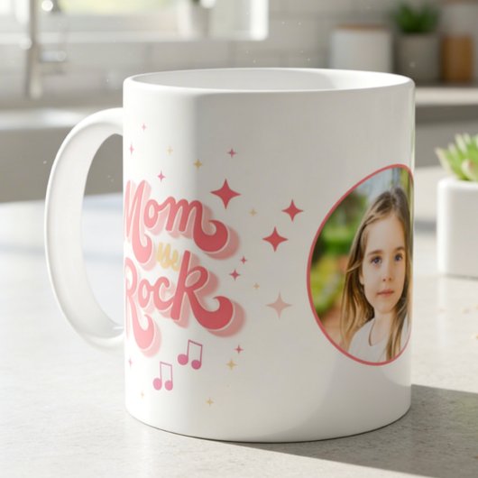 Mug Fête des mères Maman Typographie Photo