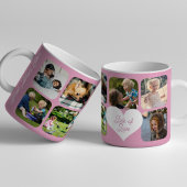 Mug Fête des mères Meilleure maman Ever 7 photo collag