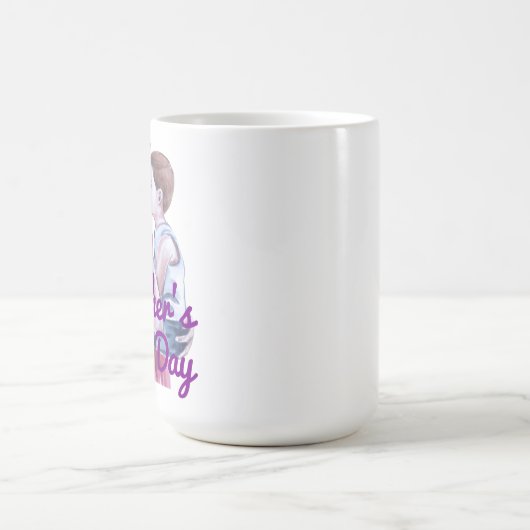 Mug Fête des Mères Mug, Mère et Fils (Centre)