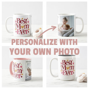 Mug Fête des Mères Personnaliser Photo Meilleure Maman