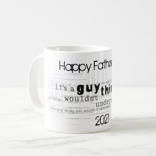 Mug Fête des Pères (Devant gauche)